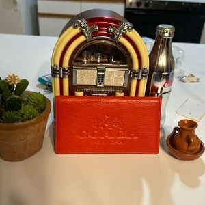 Coach check book holder